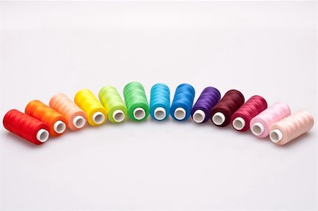 simsearch:400-06079198,k - multi-colored rainbow threads for sewing Stock Photo - Budget Royalty-Free & Subscription, Code: 400-04266963