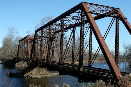 A Old railroad bridge Stock Photo - Budget Royalty-Free & Subscription, Code: 400-04269428