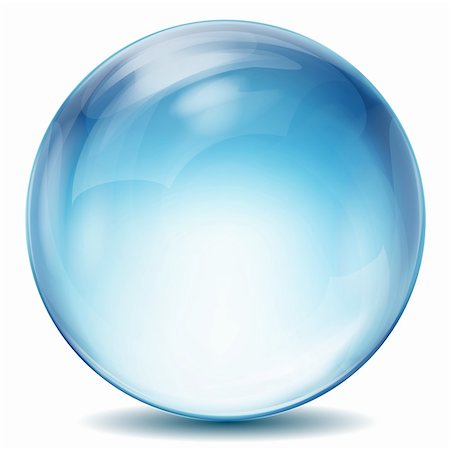 simsearch:400-07578126,k - illustration of crystal ball on isolated background Stock Photo - Budget Royalty-Free & Subscription, Code: 400-04269685