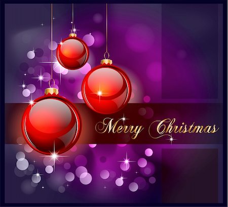 simsearch:400-05381288,k - Merry Christmas Elegant Suggestive Background for Greetings Card Stock Photo - Budget Royalty-Free & Subscription, Code: 400-04260572