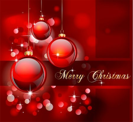 simsearch:400-05381288,k - Merry Christmas Elegant Suggestive Background for Greetings Card Stock Photo - Budget Royalty-Free & Subscription, Code: 400-04260573
