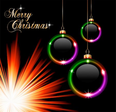 simsearch:400-05381288,k - Merry Christmas Elegant Suggestive Background for Greetings Card Stock Photo - Budget Royalty-Free & Subscription, Code: 400-04260588