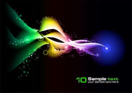 simsearch:400-04266669,k - Abstract vector eps10 glowing background. For your design. Stock Photo - Budget Royalty-Free & Subscription, Code: 400-04261287
