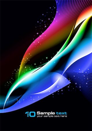 simsearch:400-04266669,k - Abstract vector eps10 glowing background. For your design. Stock Photo - Budget Royalty-Free & Subscription, Code: 400-04261295