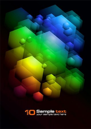 simsearch:400-04266669,k - Abstract vector eps10 glowing background. For your design. Stock Photo - Budget Royalty-Free & Subscription, Code: 400-04261293