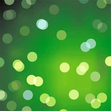 Vector Christmas  Defocus Green Light Stock Photo - Budget Royalty-Free & Subscription, Code: 400-04277694