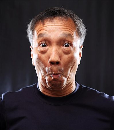 simsearch:400-04748544,k - mature chinese man shocked Stock Photo - Budget Royalty-Free & Subscription, Code: 400-04278676