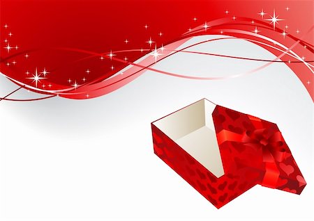 simsearch:400-08806797,k - Gift red box with a bow on a white background Photographie de stock - Aubaine LD & Abonnement, Code: 400-04279940