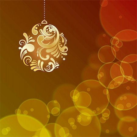 Abstract light Christmas background, vector illustration eps10 Stock Photo - Budget Royalty-Free & Subscription, Code: 400-04270203