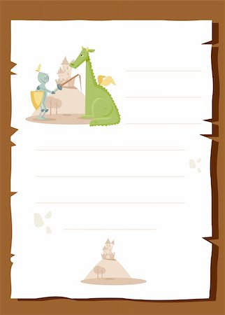 Fairy tale background, vector illustration Stock Photo - Budget Royalty-Free & Subscription, Code: 400-04271904