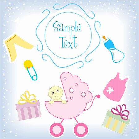 simsearch:400-06751007,k - illustration of kids card Stock Photo - Budget Royalty-Free & Subscription, Code: 400-04272518