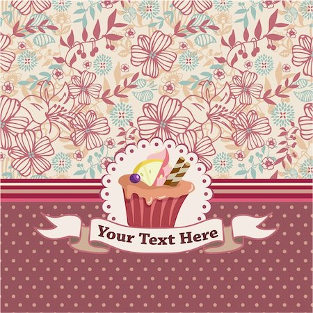 simsearch:400-04801047,k - cake card Stock Photo - Budget Royalty-Free & Subscription, Code: 400-04273672