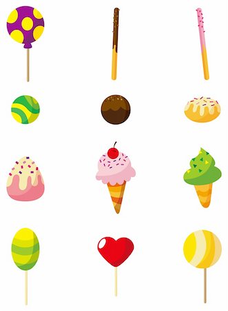 simsearch:400-04335592,k - cartoon candy icon Stock Photo - Budget Royalty-Free & Subscription, Code: 400-04273856