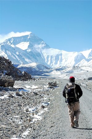 simsearch:400-04269017,k - Landscape of hiking to the Mount Everest Photographie de stock - Aubaine LD & Abonnement, Code: 400-04286106