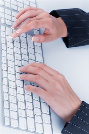 simsearch:400-04350023,k - close up  view of female hands touching computer keyboard Stock Photo - Budget Royalty-Free & Subscription, Code: 400-04287859