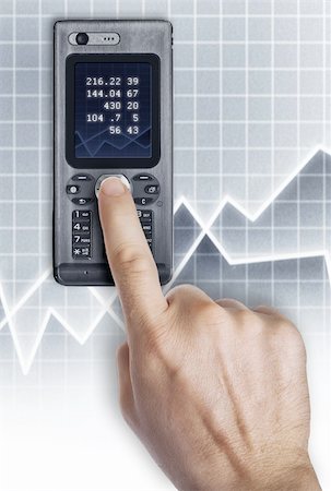 simsearch:400-06632132,k - Close up view of mobile phone dialing up Stock Photo - Budget Royalty-Free & Subscription, Code: 400-04289132