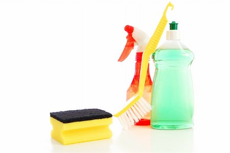 simsearch:400-04287497,k - cleaning equipment for cleaning kitchen and bath and housework Stock Photo - Budget Royalty-Free & Subscription, Code: 400-04280375