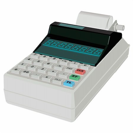 simsearch:400-05708287,k - Mobile Cash Register. Illustration in vector format EPS. Stock Photo - Budget Royalty-Free & Subscription, Code: 400-04280409