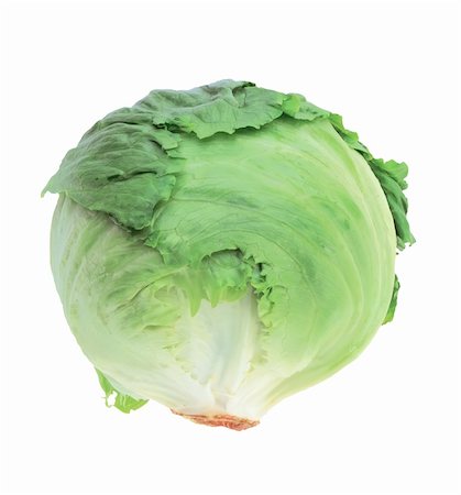 simsearch:400-05370250,k - head of cabbage isolated on white background Stock Photo - Budget Royalty-Free & Subscription, Code: 400-04280588