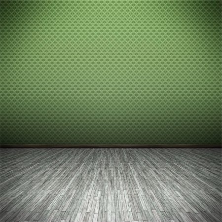 empty room with dark hardwoods - An image of a nice floor for your content Stock Photo - Budget Royalty-Free & Subscription, Code: 400-04280748