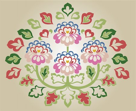 simsearch:400-04876274,k - flower emblem design Stock Photo - Budget Royalty-Free & Subscription, Code: 400-04281362