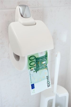 simsearch:700-00424016,k - using euro money as toilet paper Foto de stock - Super Valor sin royalties y Suscripción, Código: 400-04283301