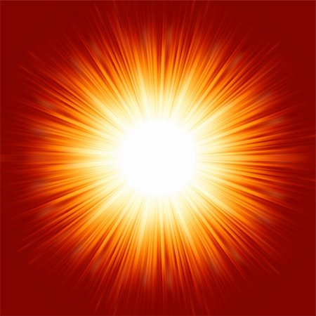 A bright exploding burst over a red background. EPS 8 vector file included Stock Photo - Budget Royalty-Free & Subscription, Code: 400-04298288