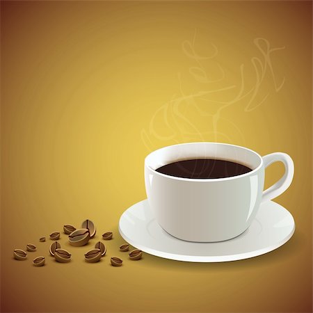 simsearch:400-04414723,k - illustration of coffee on abstract background Foto de stock - Super Valor sin royalties y Suscripción, Código: 400-04290161