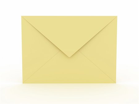 simsearch:400-04508643,k - Illustration of an envelope for mail on a white background Stock Photo - Budget Royalty-Free & Subscription, Code: 400-04308251