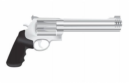 simsearch:400-04072400,k - Gun and revolver illustration Stock Photo - Budget Royalty-Free & Subscription, Code: 400-04308694