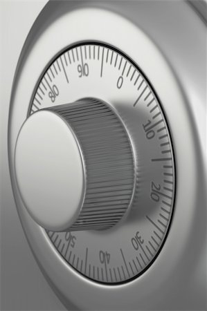 simsearch:400-05913816,k - High quality 3d image of a safe dial lock close-up Stock Photo - Budget Royalty-Free & Subscription, Code: 400-04303026