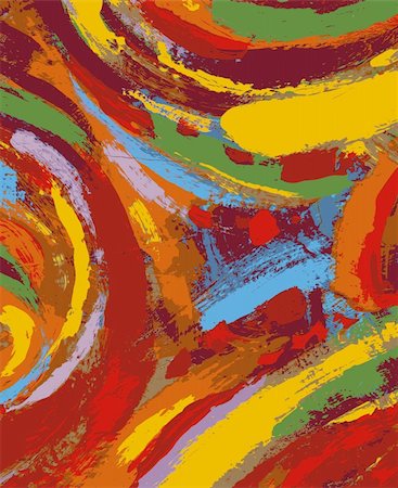 abstract painting background illustration Stock Photo - Budget Royalty-Free & Subscription, Code: 400-04314026