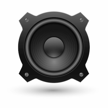 simsearch:400-04084371,k - Speaker icon. Vector illustration. Stock Photo - Budget Royalty-Free & Subscription, Code: 400-04317415