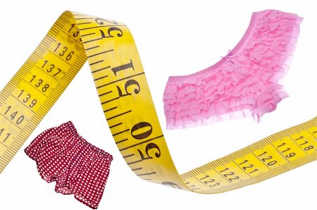 Male Female Diet Health Concept Measuring Tape Fitness Relationship. Stock Photo - Budget Royalty-Free & Subscription, Code: 400-04312074