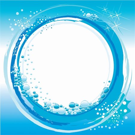simsearch:400-05359029,k - abstract vector water wave with small bubbles Photographie de stock - Aubaine LD & Abonnement, Code: 400-04313510