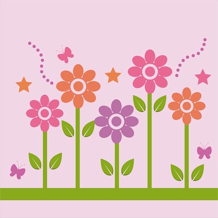 simsearch:400-04330288,k - cute spring background Stock Photo - Budget Royalty-Free & Subscription, Code: 400-04324314