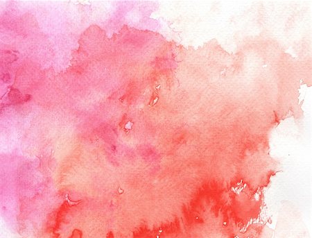 watercolor paints on a rough texture paper Stock Photo - Budget Royalty-Free & Subscription, Code: 400-04325357