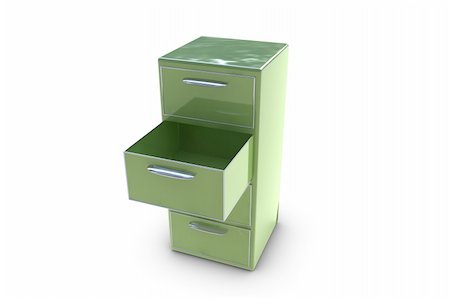 simsearch:400-06072564,k - Filing cabinet with opened drawer Stock Photo - Budget Royalty-Free & Subscription, Code: 400-04328465