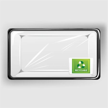 simsearch:400-04917651,k - illustration of packed container with recyclable sticker on it Stock Photo - Budget Royalty-Free & Subscription, Code: 400-04329107