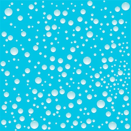 simsearch:400-07982589,k - blue water drops background, abstract vector art illustration Stock Photo - Budget Royalty-Free & Subscription, Code: 400-04322703