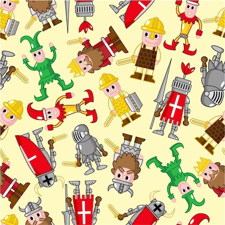 simsearch:400-04912674,k - seamless medieval people pattern Stock Photo - Budget Royalty-Free & Subscription, Code: 400-04335414