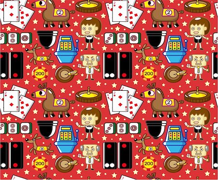 simsearch:400-04912674,k - seamless casino pattern Stock Photo - Budget Royalty-Free & Subscription, Code: 400-04335446