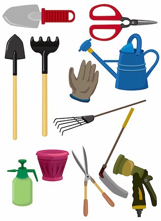 simsearch:400-05297250,k - cartoon gardening icon Stock Photo - Budget Royalty-Free & Subscription, Code: 400-04337107