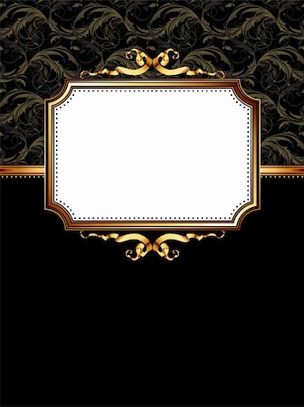 simsearch:400-04400418,k - ornate frame,  this illustration may be useful as designer work Stock Photo - Budget Royalty-Free & Subscription, Code: 400-04337898