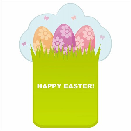 simsearch:400-04330288,k - cute easter banner Stock Photo - Budget Royalty-Free & Subscription, Code: 400-04330270