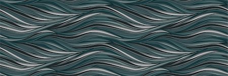 vector seamless blue waves, clipping masks Stock Photo - Budget Royalty-Free & Subscription, Code: 400-04333068