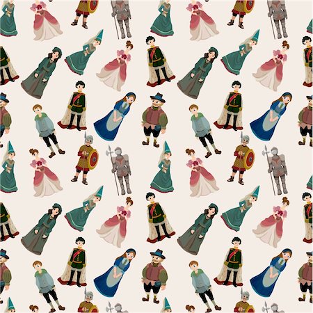 simsearch:400-04912674,k - seamless Medieval people pattern Stock Photo - Budget Royalty-Free & Subscription, Code: 400-04333114
