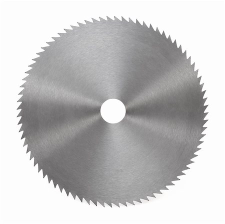 electric saw - Circular saw blade for wood isolated on white Stock Photo - Budget Royalty-Free & Subscription, Code: 400-04333450