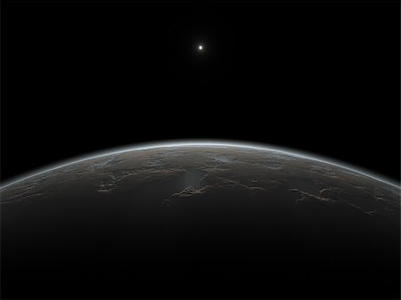 simsearch:400-04726836,k - An image of a deep space planet background Photographie de stock - Aubaine LD & Abonnement, Code: 400-04333975