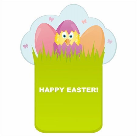simsearch:400-04330288,k - cute easter banner Stock Photo - Budget Royalty-Free & Subscription, Code: 400-04341182